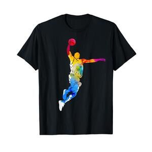Basketball Player Graphic T-Shirt